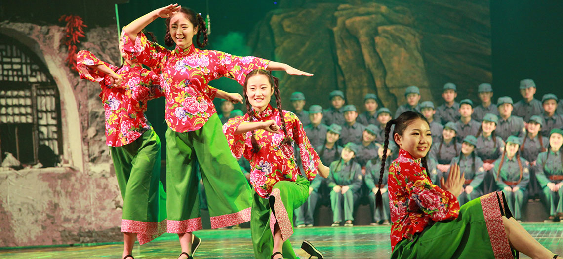 原创大型音乐舞蹈史诗《西柏坡》成为响亮的文化名片